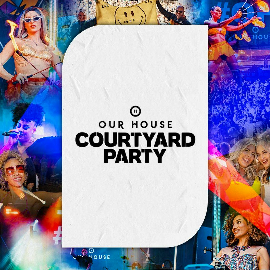 Our House Daytime Courtyard Party at The Arches