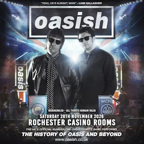 Oasish 2026 Tour - Saturday 28th November 2026