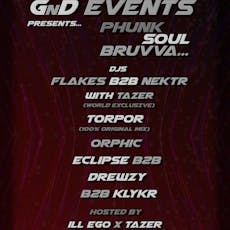 GnD Events presents Phunk Soul Bruvva at The Volks Nightclub