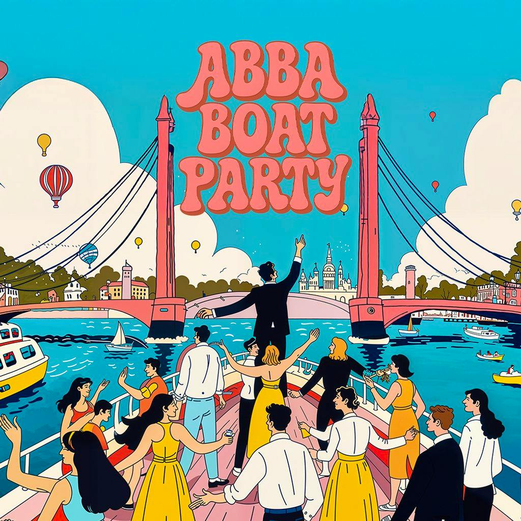 The ABBA Boat Party - 14th August 2026 at THE DUTCH MASTER BOAT