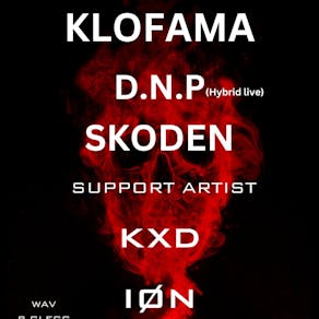 THE BACKROOMS Presents  : KLOFAMA,DNP, SKODEN, KXD, IØN