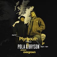 Low pres; Pola & Bryson - Overgrown UK Tour at The Depo, Plymouth