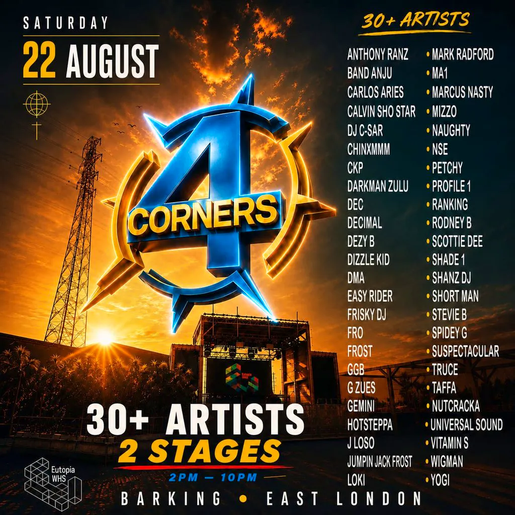 4 Corners Day Party at Eutopia Warehouse