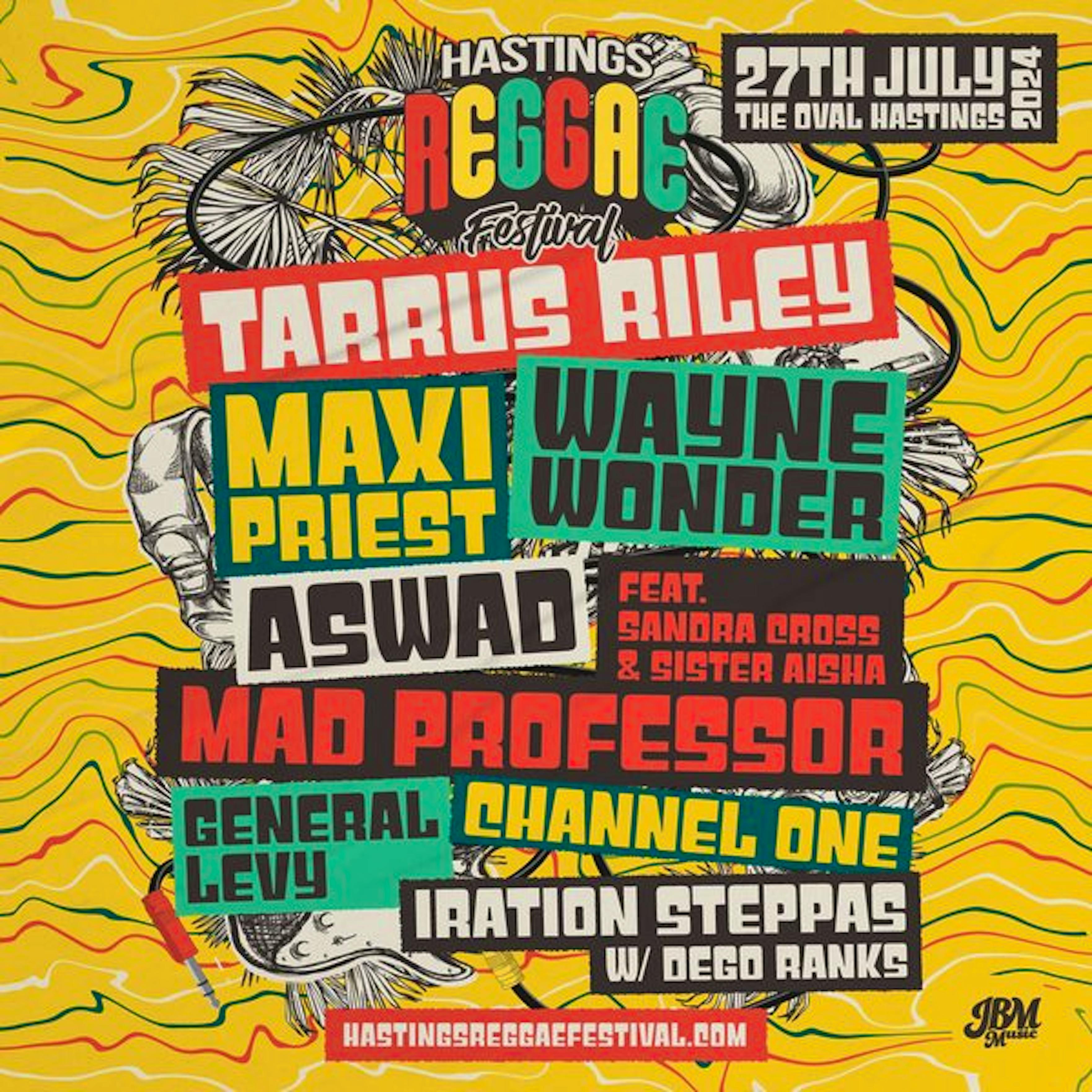 Hastings Reggae Festival 2024 Tickets & Line Up Skiddle