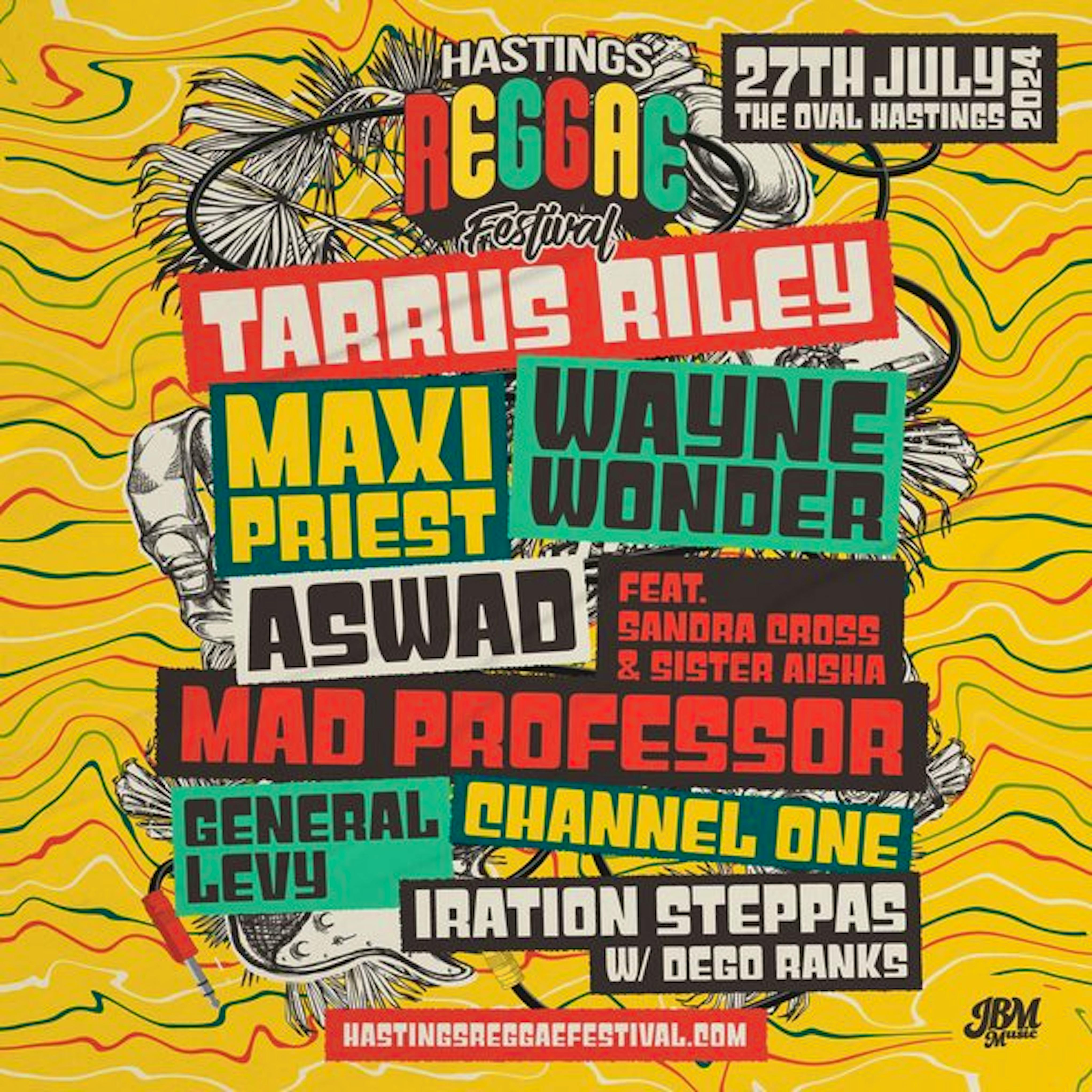 Hastings Reggae Festival 2024 Tickets & Line Up Skiddle