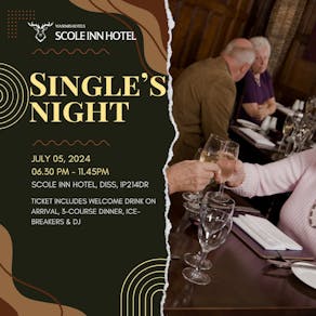 Single's Night - Dinner & Dance
