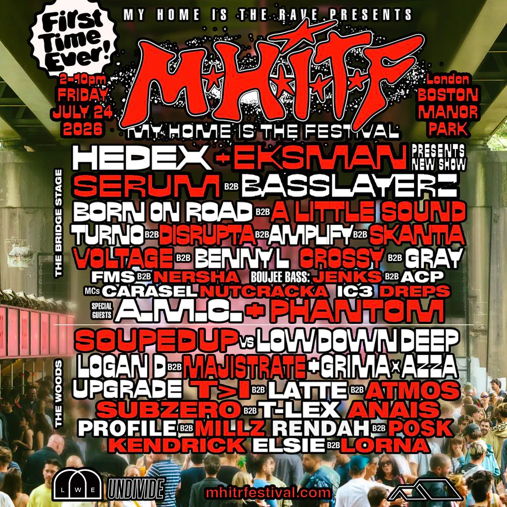 Hedex Presents: My Home Is The Rave Festival at Boston Manor Park