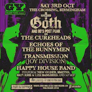 Golden Years: Goth & Post-Punk Special w/ The Cureheads & more at The Crossing Digbeth