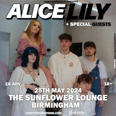 Alice Lily at The Sunflower Lounge