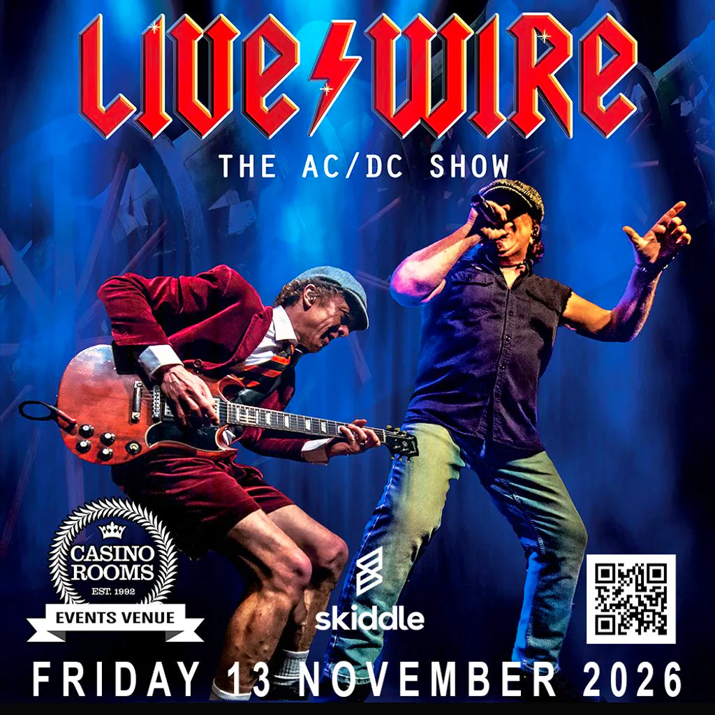 Live/Wire - The AC/DC Show - Friday 13th November 2026 at Casino Rooms