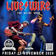 Live/Wire - The AC/DC Show - Friday 13th November 2026 at Casino Rooms