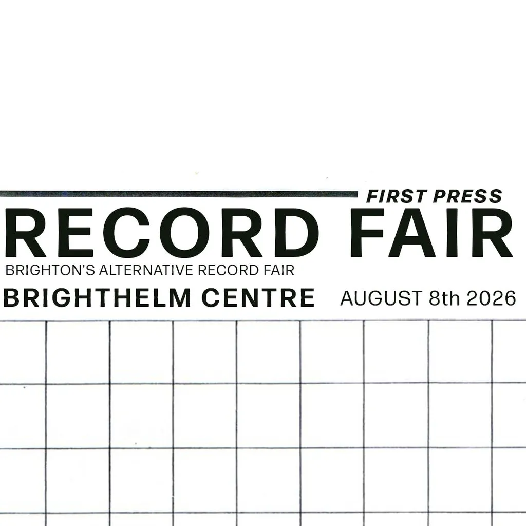 First Press Record Fair at the Brighthelm Centre, Brighton 08/08 at Brighthelm Centre