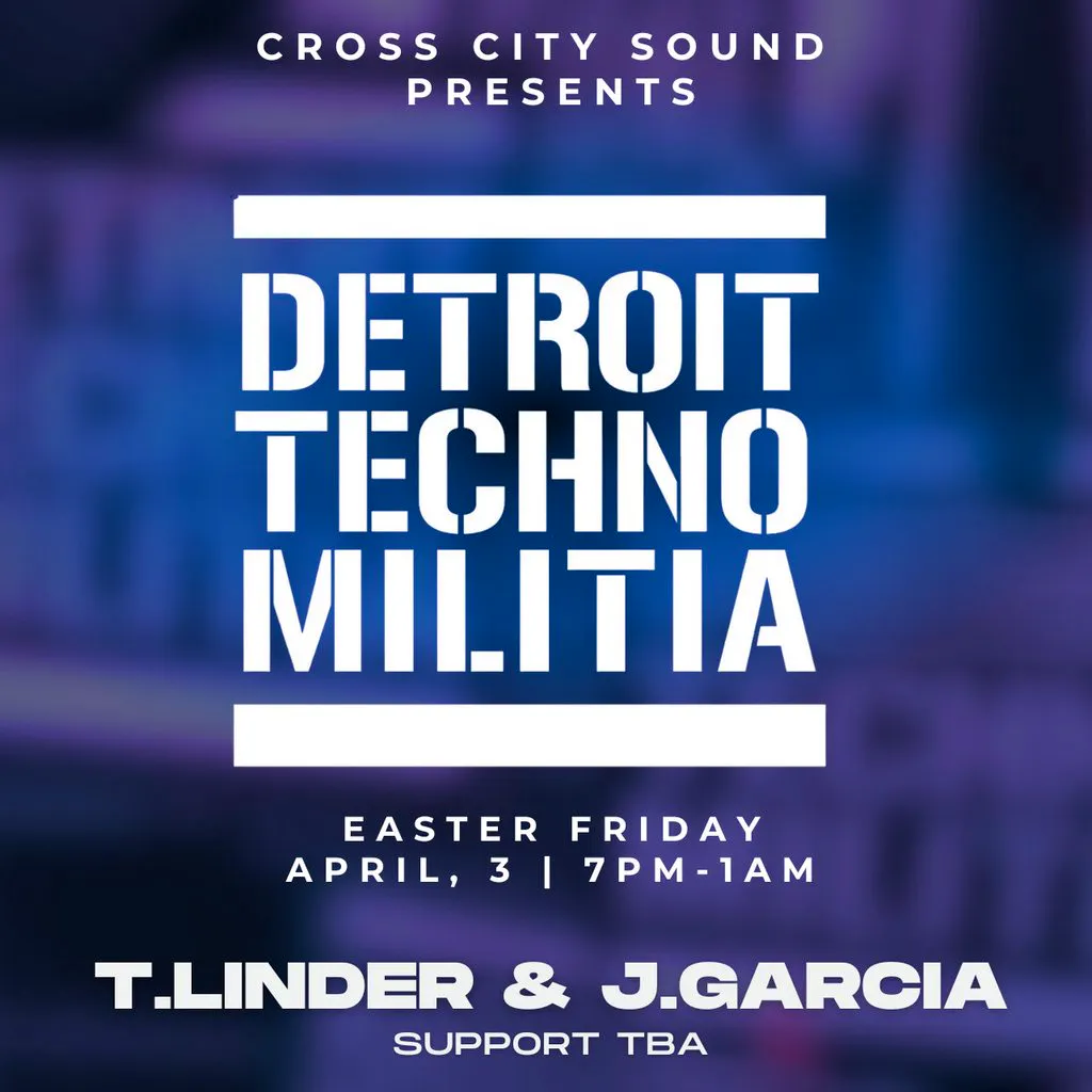Cross City Sound presents DETROIT TECHNO MILITIA at Coast Worthing