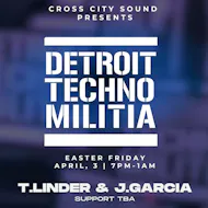 Cross City Sound presents DETROIT TECHNO MILITIA at Coast Worthing