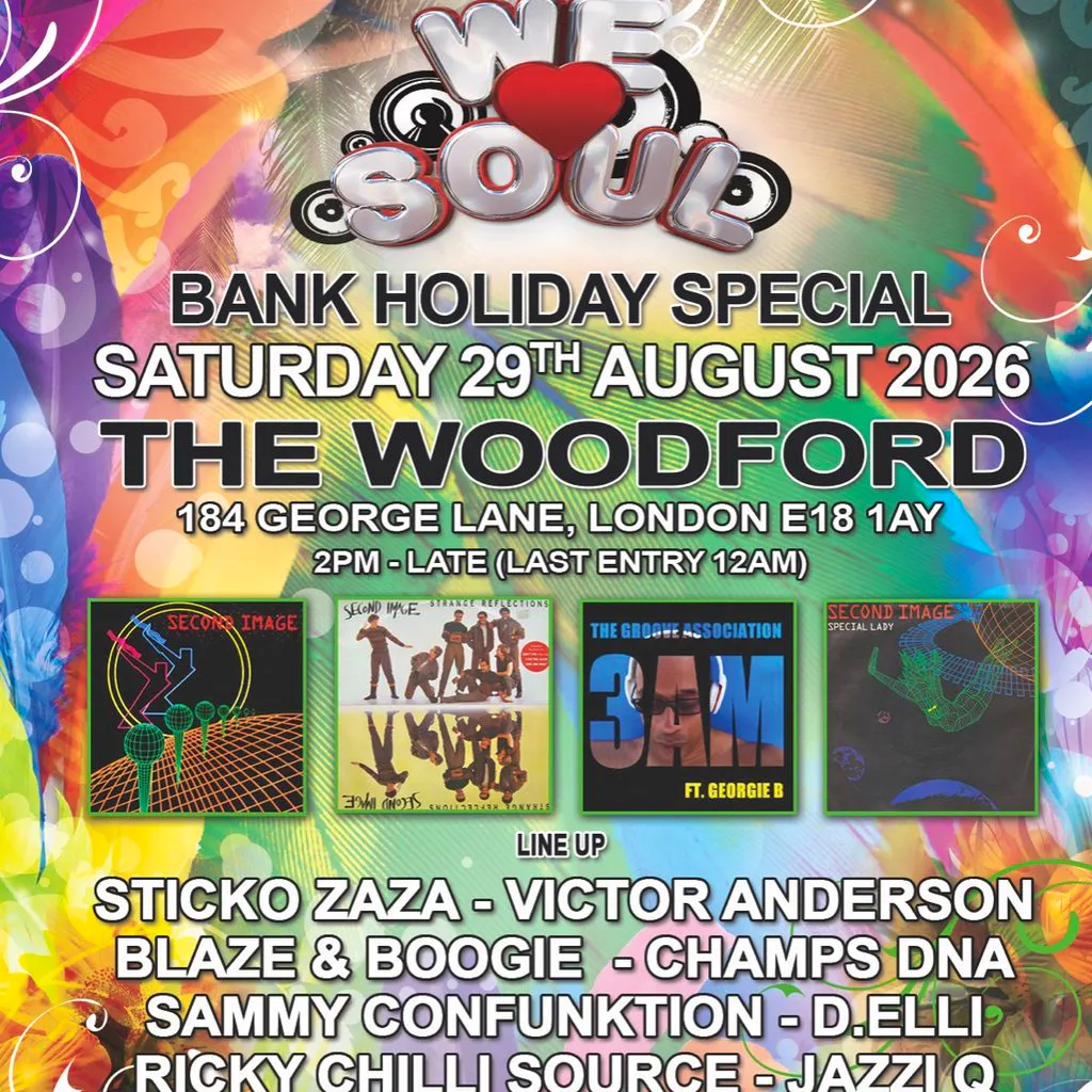 We Love Soul at The Woodford Bar