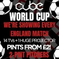 England vs Panama World Cup Match 3 at Cube Nightclub Wigan