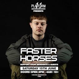 Faster horses Tickets | Platform 11 Pontypridd  | Sat 15th June 2024 Lineup