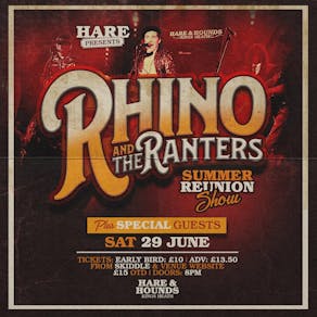 Rhino and The Ranters + Catwalk Villains + DJ Dylan