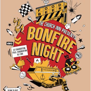 Bonfire Night 2025 @ The Church Inn