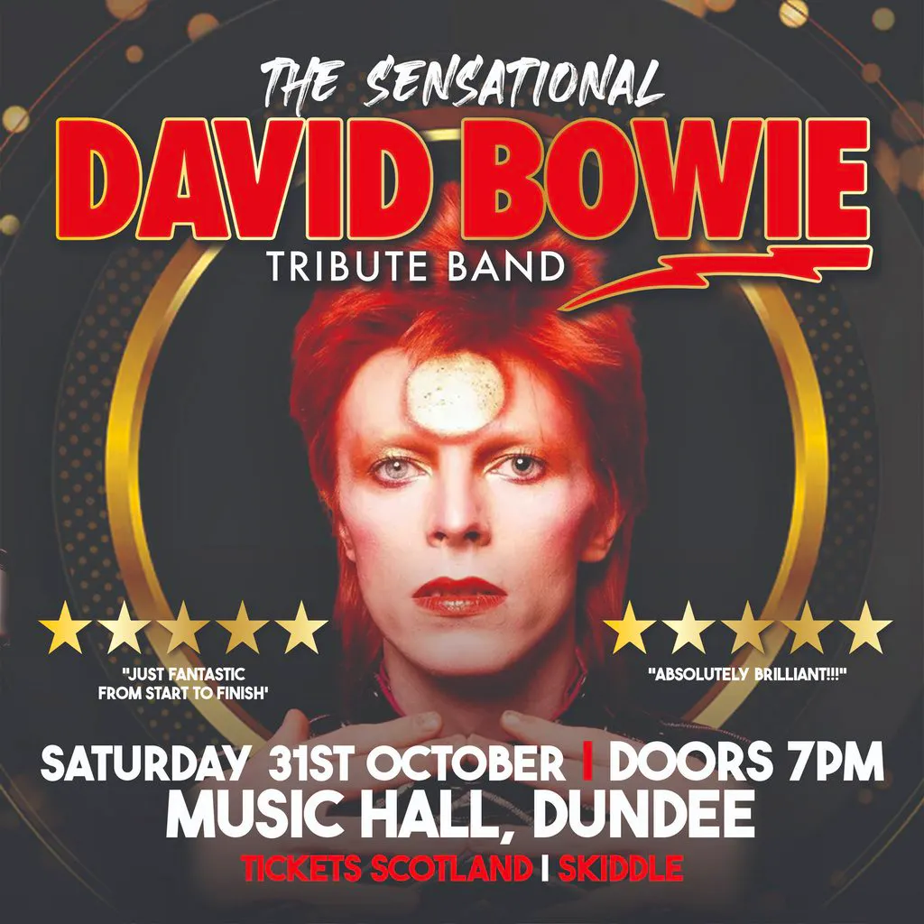 The Sensational David Bowie Tribute Band at The Music Hall Dundee