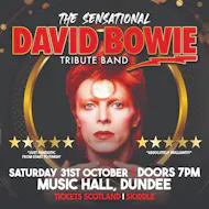 The Sensational David Bowie Tribute Band at The Music Hall Dundee