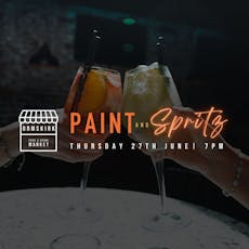 Paint & Spritz at Ormskirk Food And Drink Market