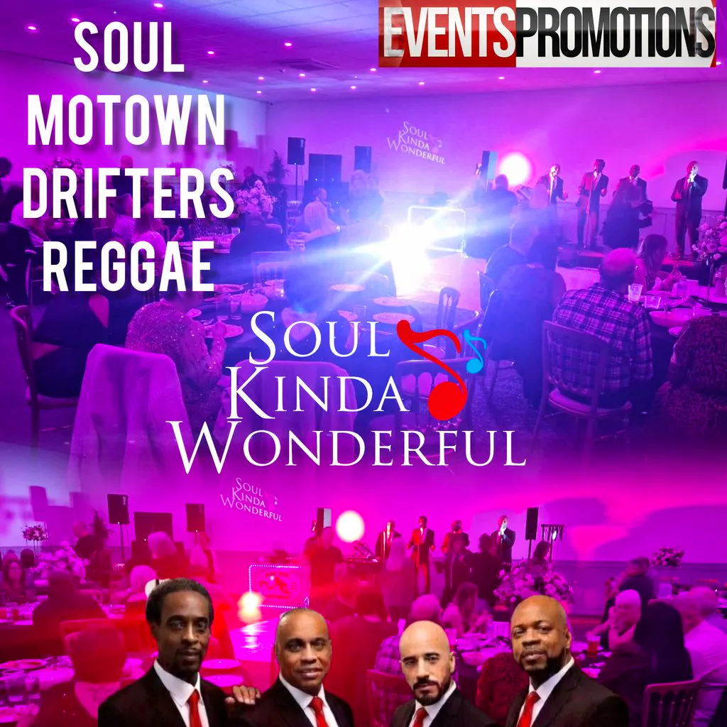 Soul, Motown, Drifters ,Reggae..Night at No.4 Banqueting Suit