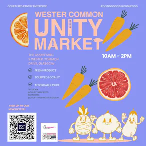 Wester Common Unity Market 26th June, 11th July, 25th July FREE!