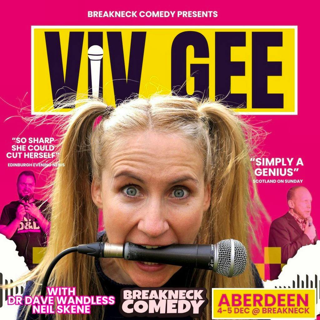 Viv Gee at Breakneck Comedy