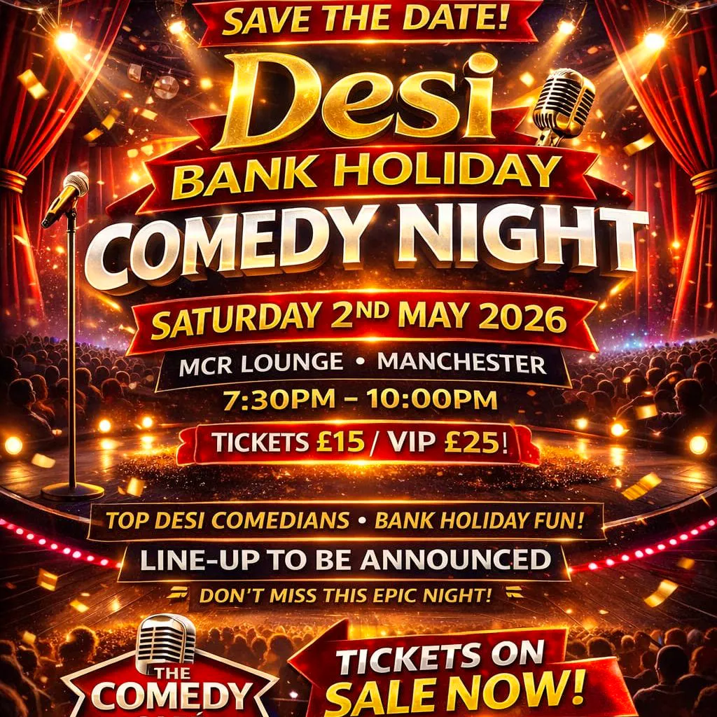 Desi Stand-Up Comedy Night at MCR Lounge