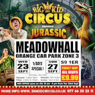 Big Kid Circus Sheffield at Meadowhall Orange Carpark