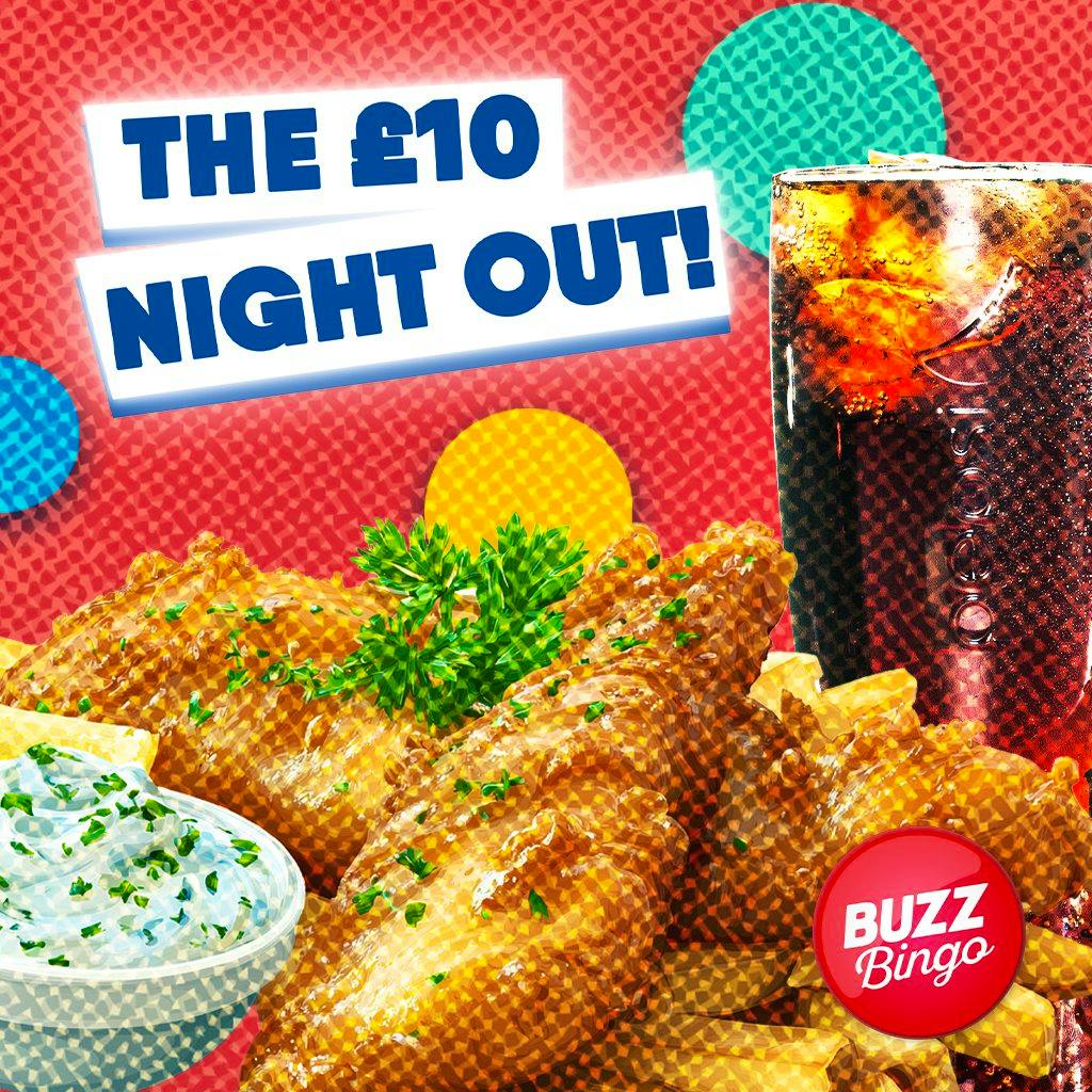 The £10 Night Out! -  Buzz Bingo Cricklewood at Buzz Bingo Cricklewood