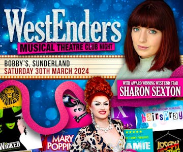 WestEnders - Musical Theatre Club Night with SHARON SEXTON