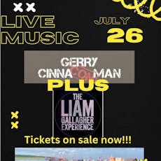 Gerry  Cinnaconman and the Liam Gallagher experiance at Brantays Live