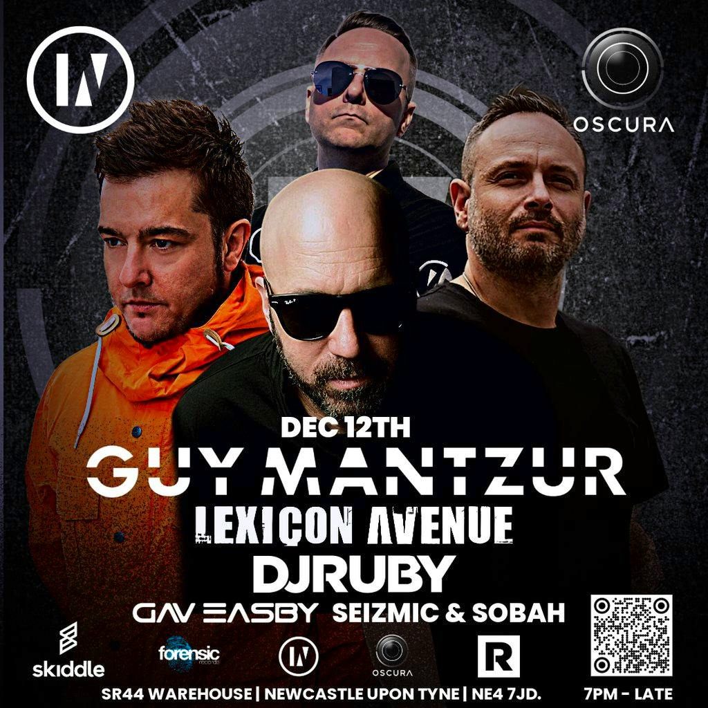 inU x OSCURA (Guy Mantzur | DJ Ruby | Lexicon Avenue) at SR44 Warehouse Club