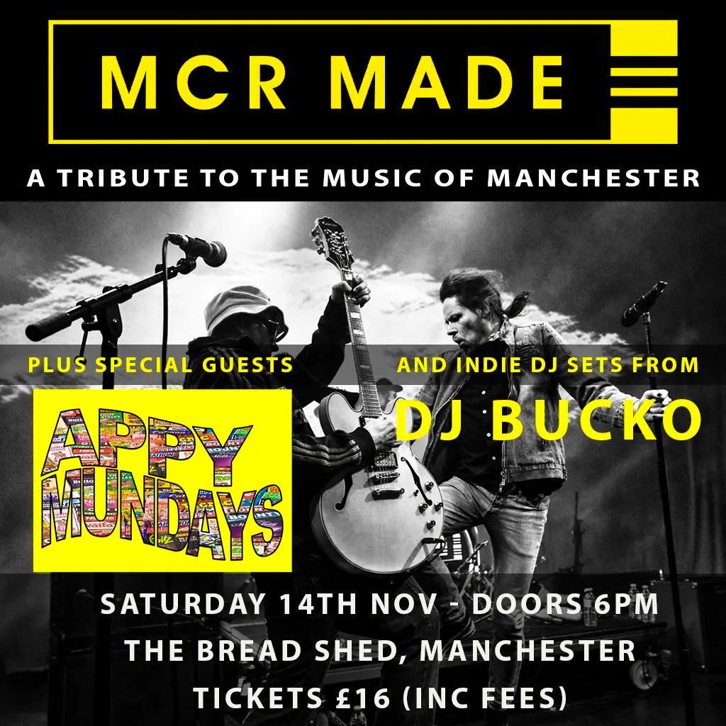MCR MADE & APPY MUNDAYS- The Bread Shed, Manchester at The Bread Shed