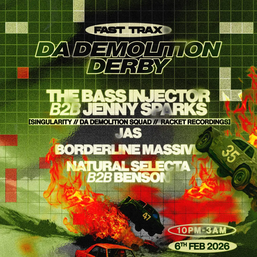Fast Trax: Da Demolition Derby | The Rainbow Pub Digbeth Birmingham Fri ...