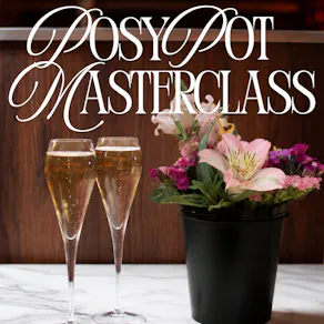 Cuvée x LUSH: Posy pot masterclass