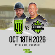 Lee Trundle's All Stars vs Tradies FC at Parkside