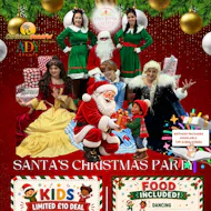 Santa’s Christmas Party at Caribbean Dutchpot