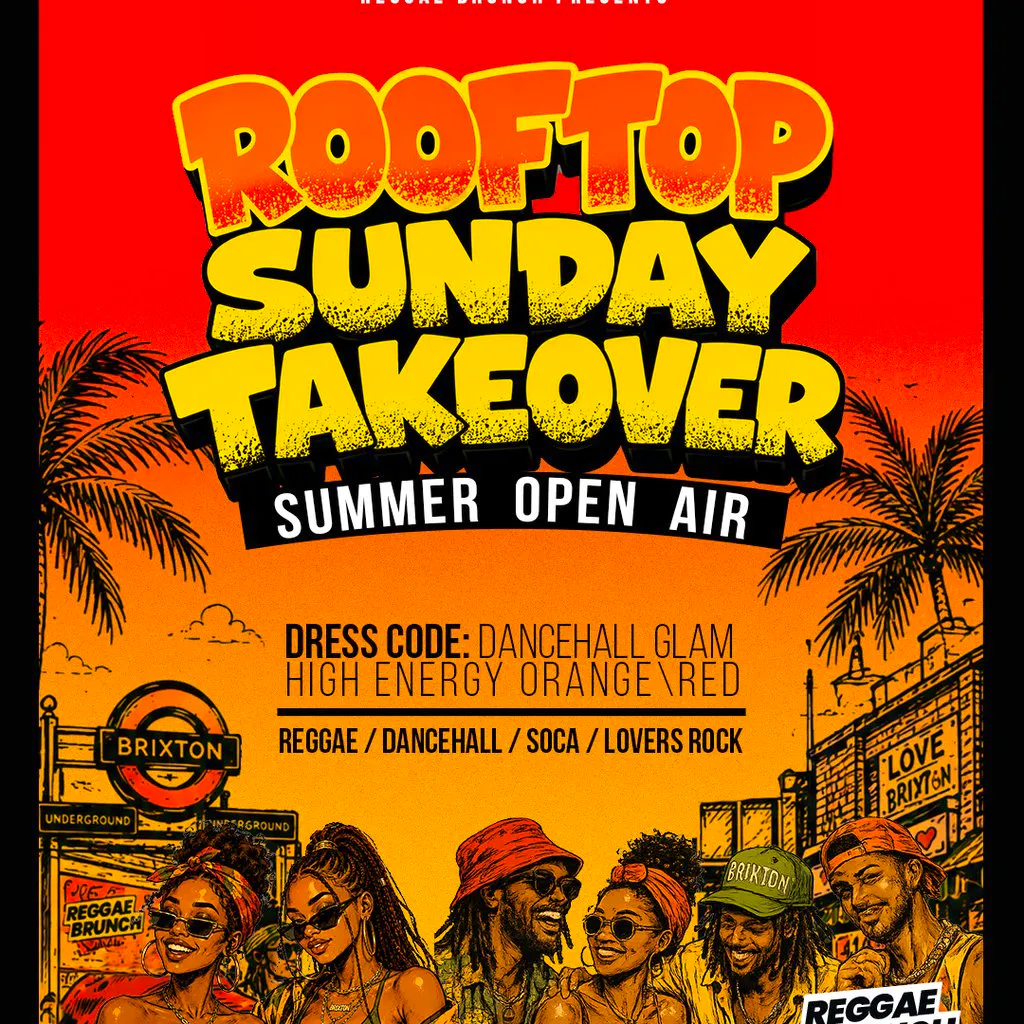 The Reggae Rooftop - LONDON - Sun 26th July at Freight Brixton
