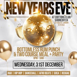 Reggae Hits Bottomless New Years Eve Party