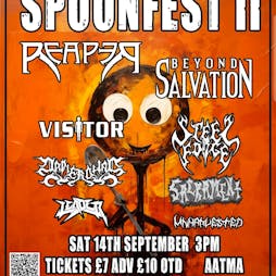 Spoonfest II Tickets | Aatma Manchester  | Sat 14th September 2024 Lineup
