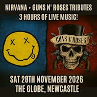 Nirvanher + Bras N' Roses (Nirvana + GN'R), The Globe, Newcastle at The Globe Newcastle