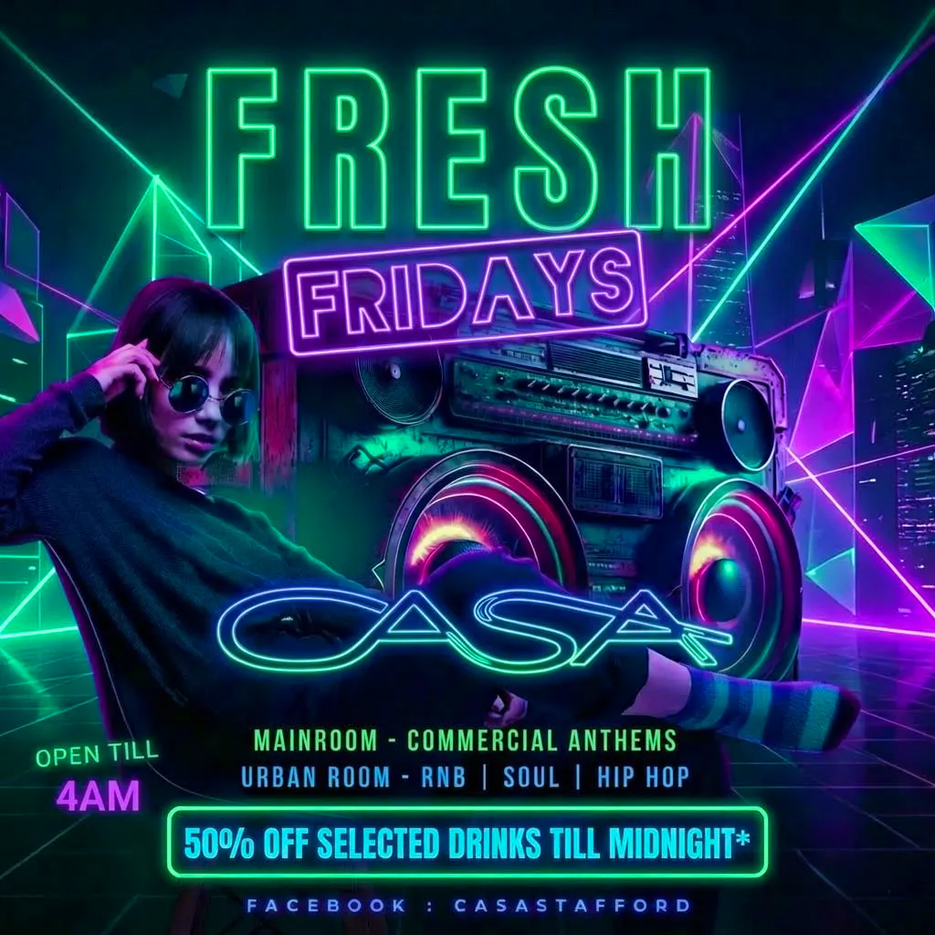 Casa Friday's at Casa Stafford