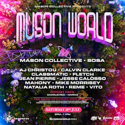 Mvson World Tickets | Progress Manchester  | Sat 13th July 2024 Lineup