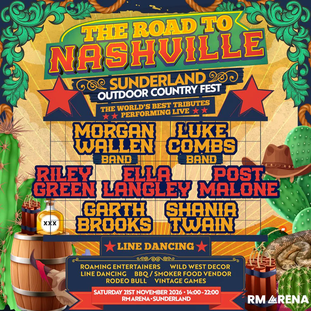 Road to Nashville Indoor Rodeo Show | RM Arena at Sunderland Live