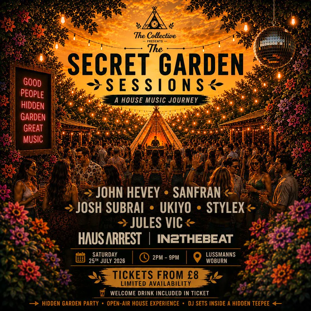 The Secret Garden Sessions at Lussmanns Woburn
