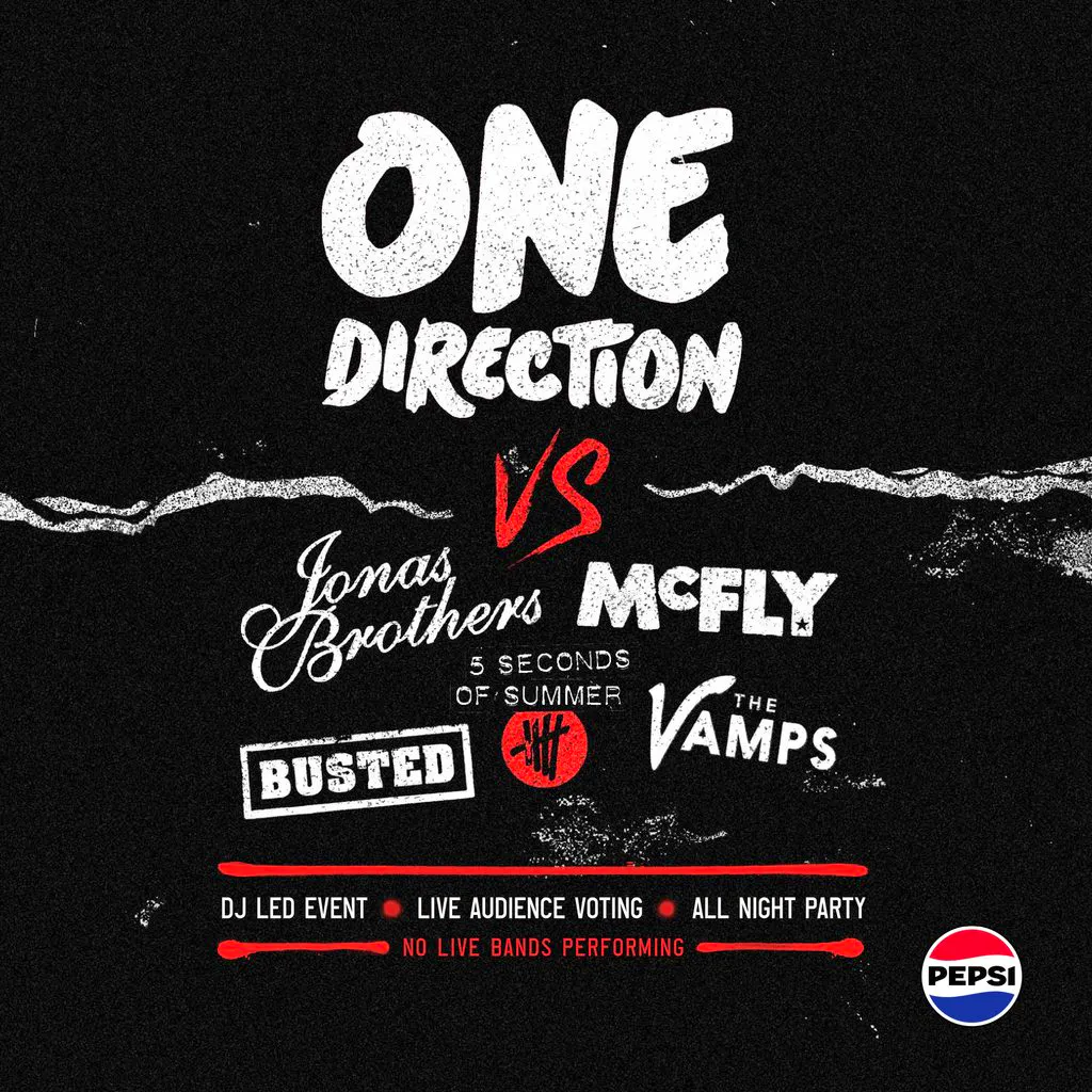 One Direction Vs... at Camp And Furnace