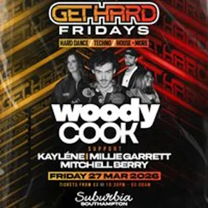 SubBass Presents Get Hard Fridays with Woody Cook
